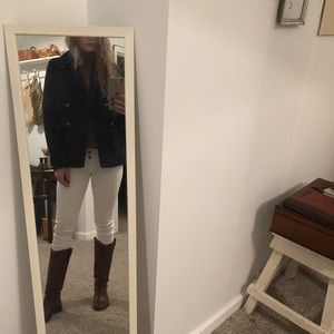 American Eagle Navy Lined Wool Navel Peacoat/Coat